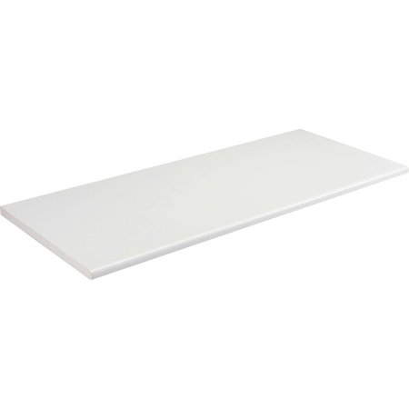 GLOBAL INDUSTRIAL Workbench Top - Plastic Laminate Safety Edge, Light Gray, 60 W x 30 D x 1-5/8 Thick 601364